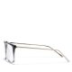 Rectangle Glasses in Metal + Acetate