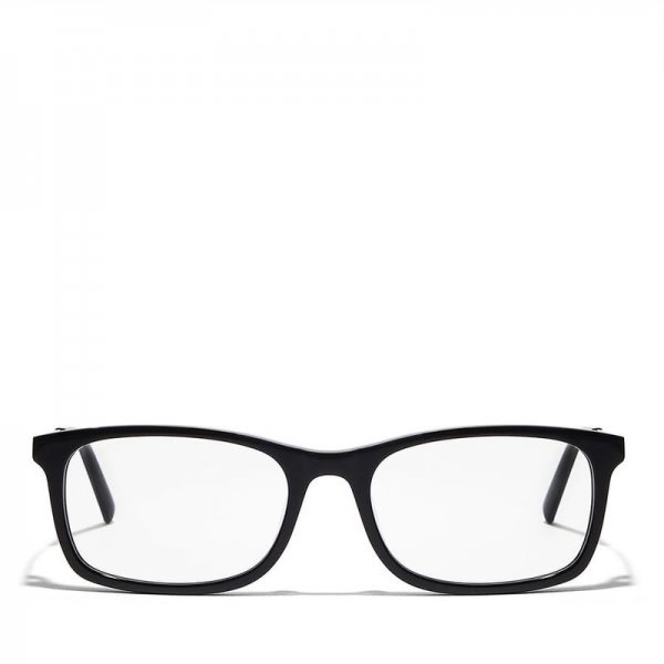 Rectangle Glasses in Metal + Acetate