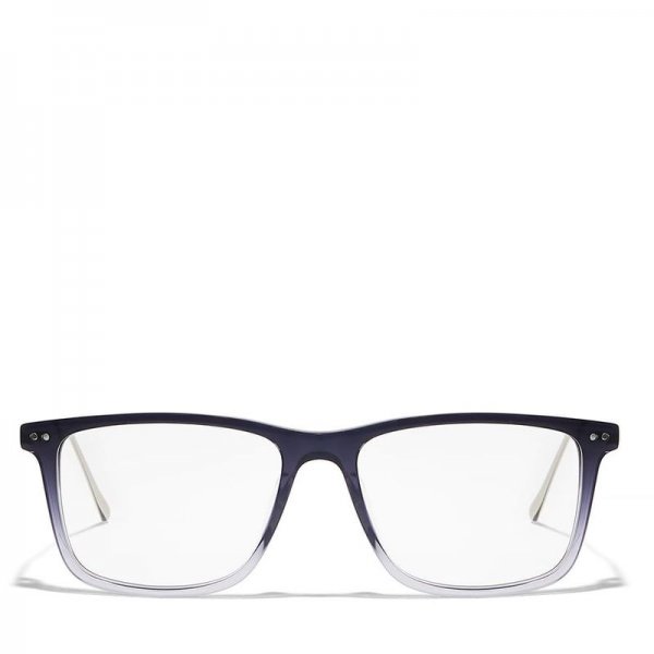 Rectangle Glasses in Metal + Acetate